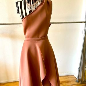 Two pieces cat suit with skirt